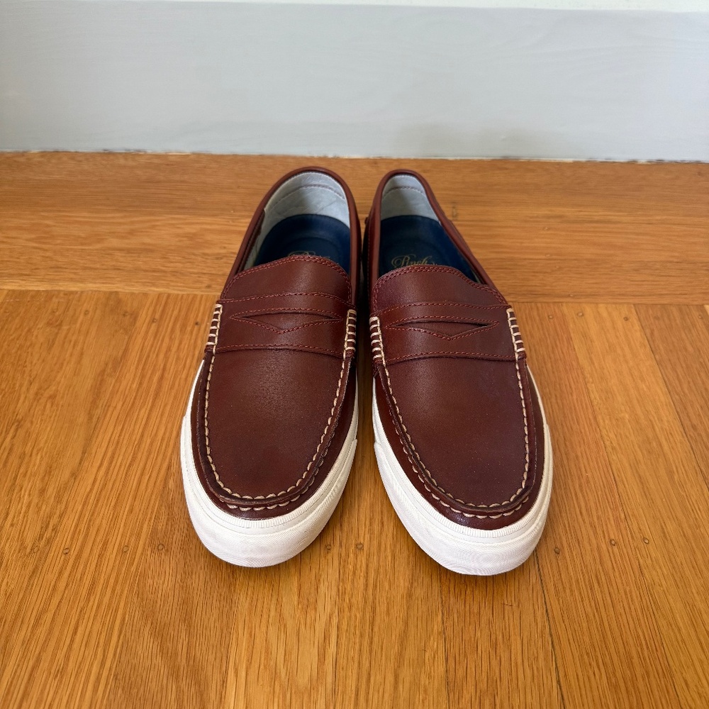 Cole Haan Men's Pinch Weekender Penny Loafer in brown leather